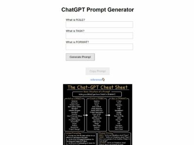 ChatGPT Prompt Generator