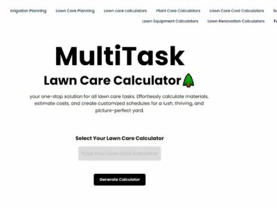 Lawn Care Calculator