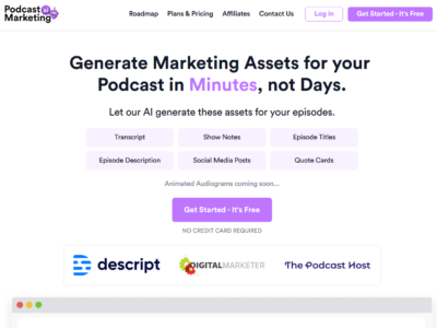 Podcast Marketing AI