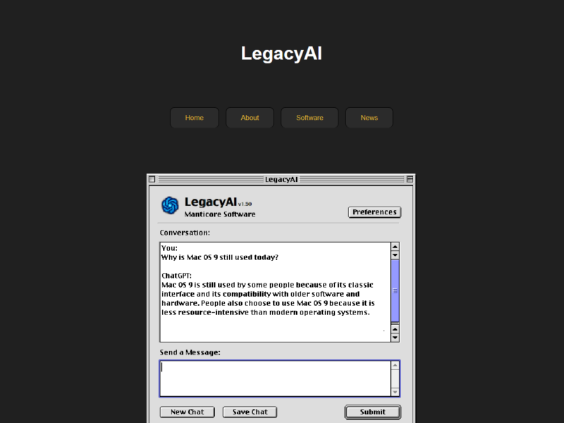 Legacy AI