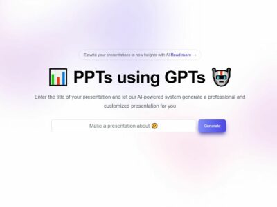 GPT-PPT