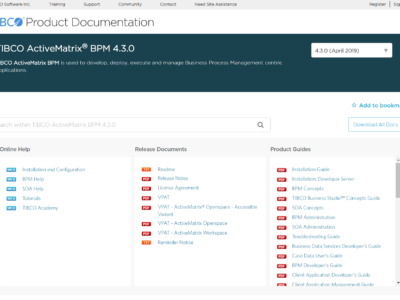 TIBCO ActiveMatrix BPM