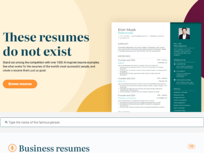 This Resume Does Not Exist