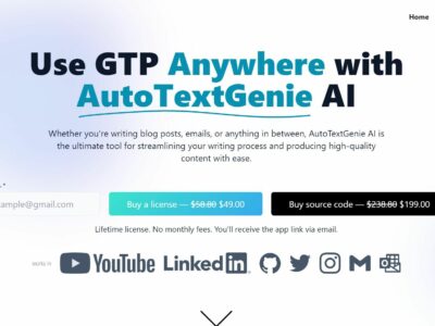 AutoTextGenie AI