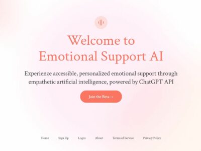 Emotional Support AI