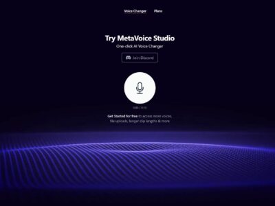 Metavoice Studio