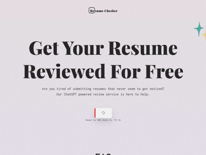 AI Resume Checker