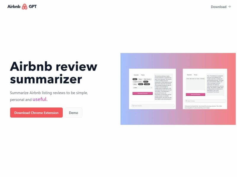 Airbnb Review Summarizer