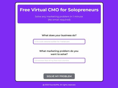 Virtual CMO