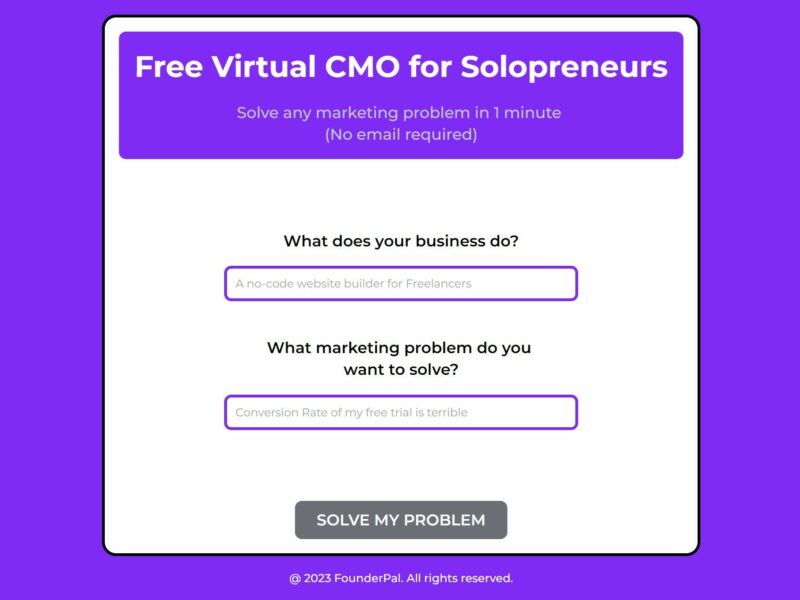 Virtual CMO