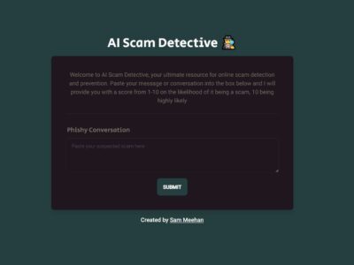 AI Scam Detective