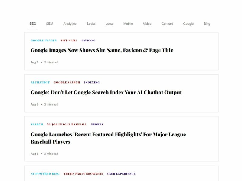 SEO News Hub