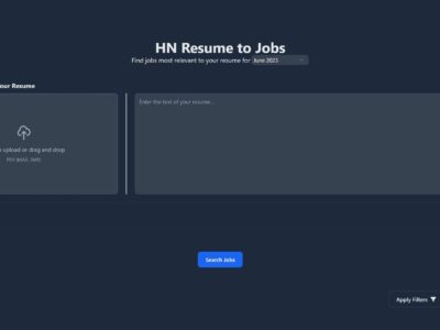 HN Resume to Jobs