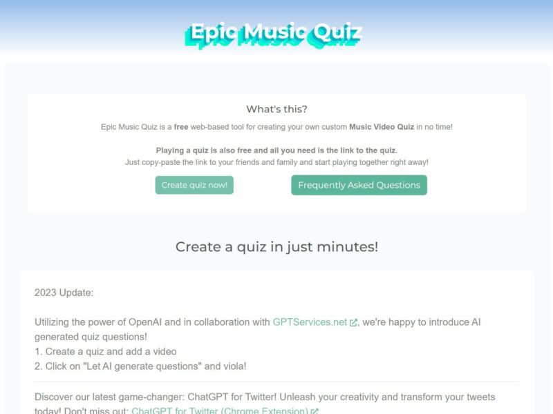 EpicMusicQuiz