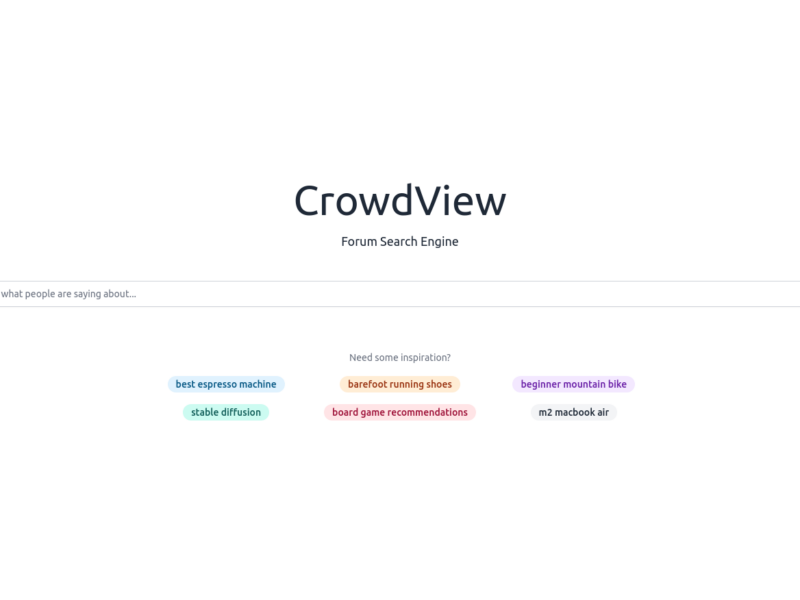 CrowdView