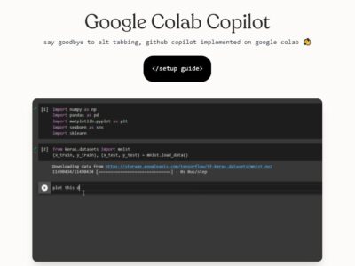 Google Colab Copilot