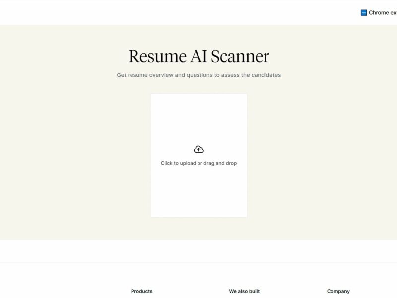 Resume AI Scanner