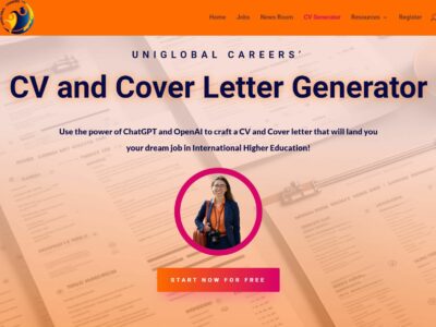 UniGlobal CV and Cover Letter Generator