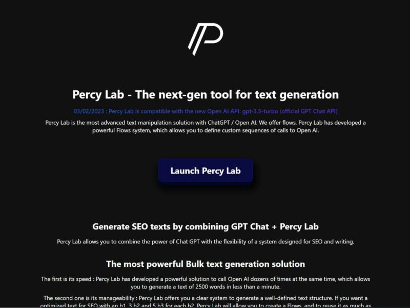 Percy Lab