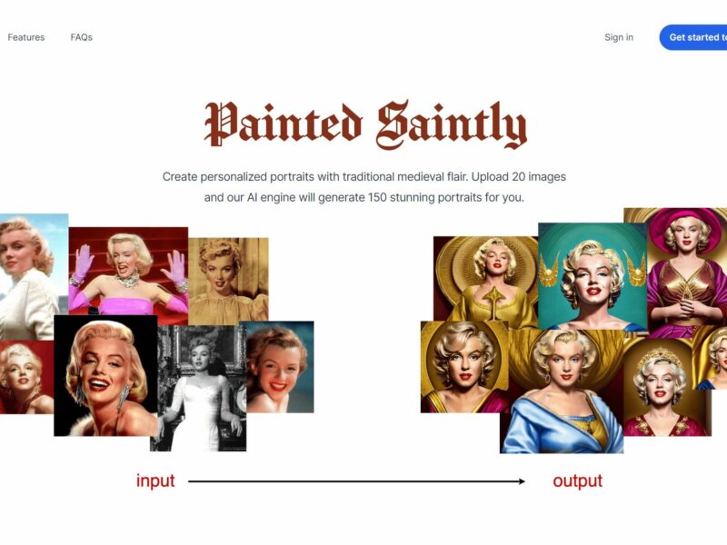 Painted Saintly