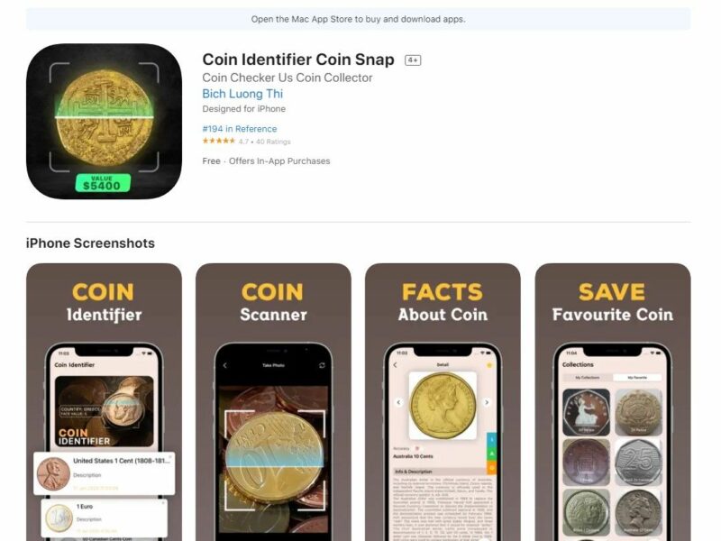 Coin Identifier Coin Snap