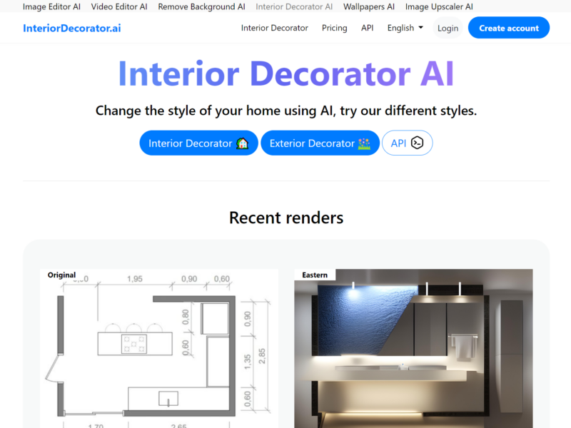 Interior Decorator AI