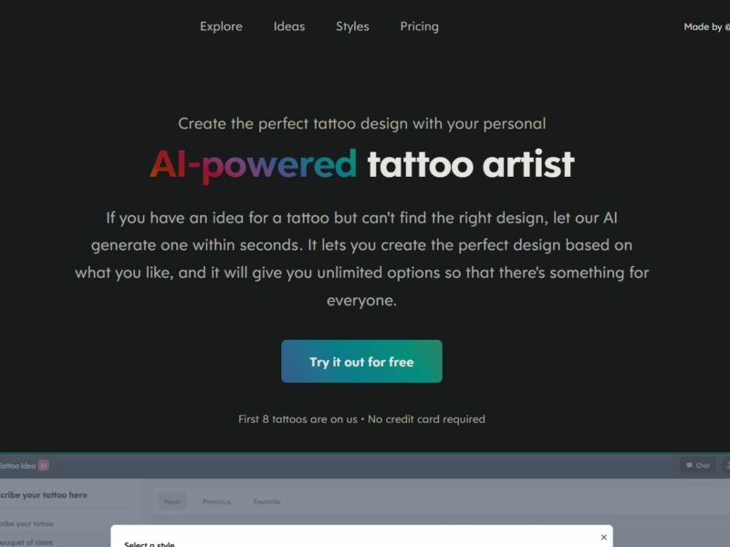 Tattoos AI