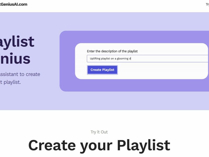 PlaylistGenius AI