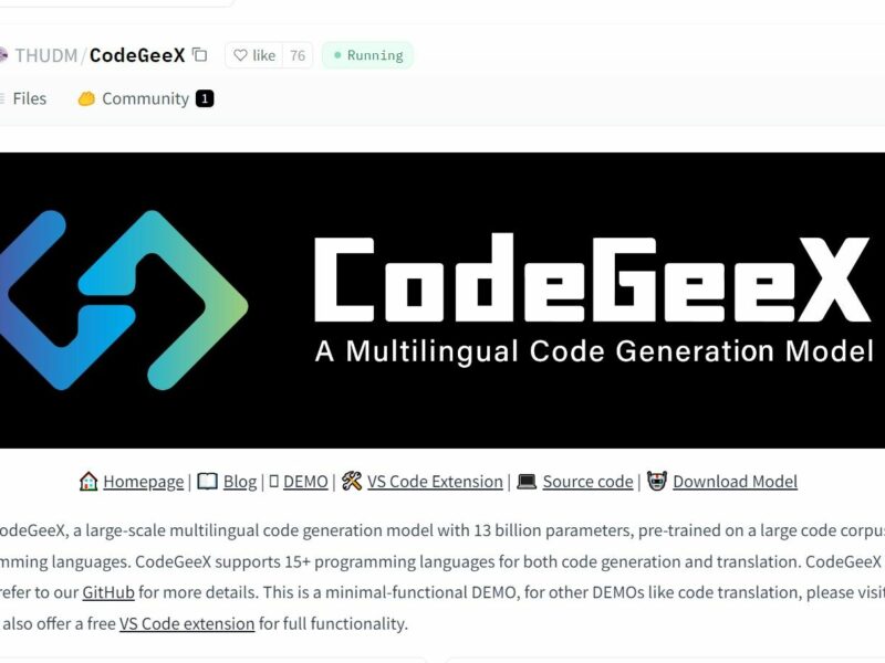 CodeGeeX