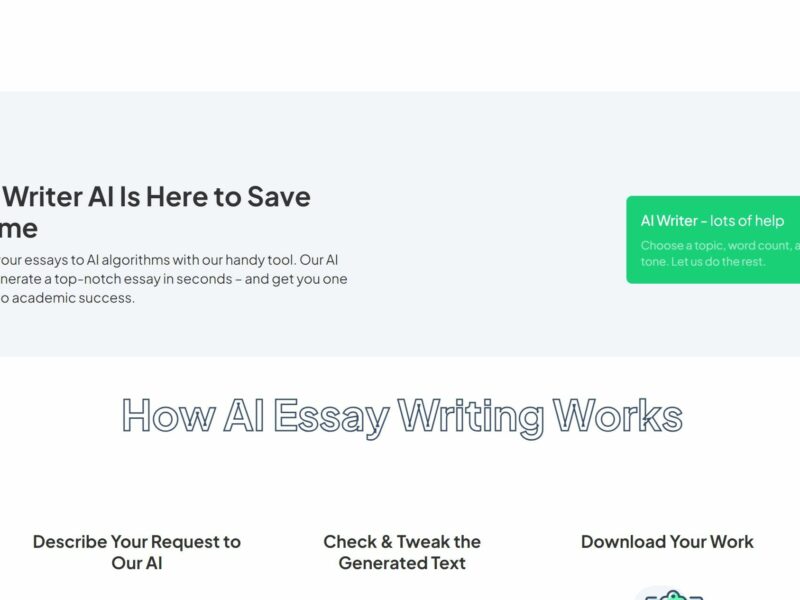 AI Essay Writer