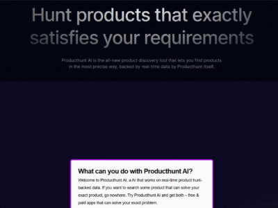 Producthunt AI