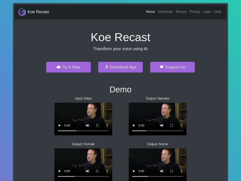 Koe Recast