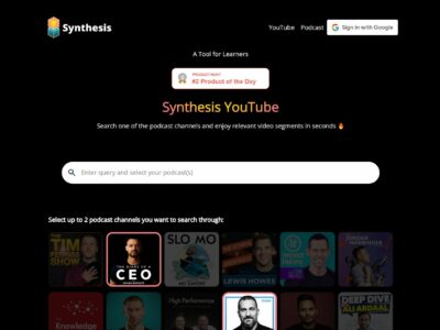 Synthesis Youtube