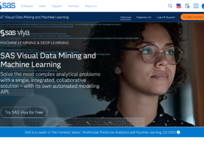 SAS Visual Data Mining & Machine Learning