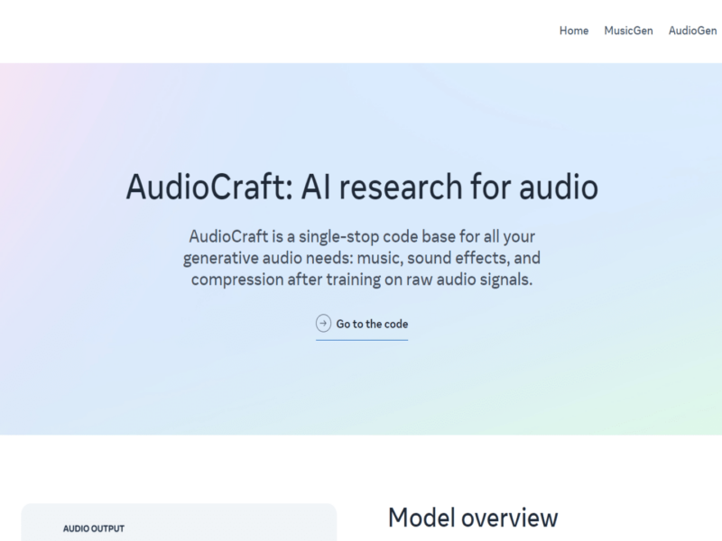 AudioCraft