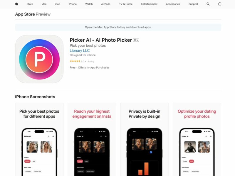 Picker AI - AI Photo Picker