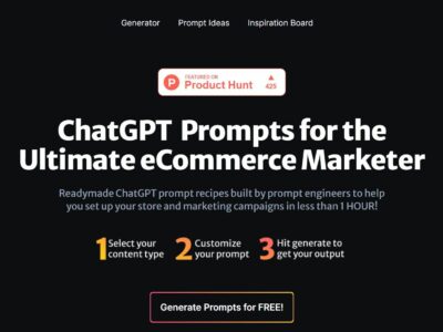 ECommerce Prompt Generator