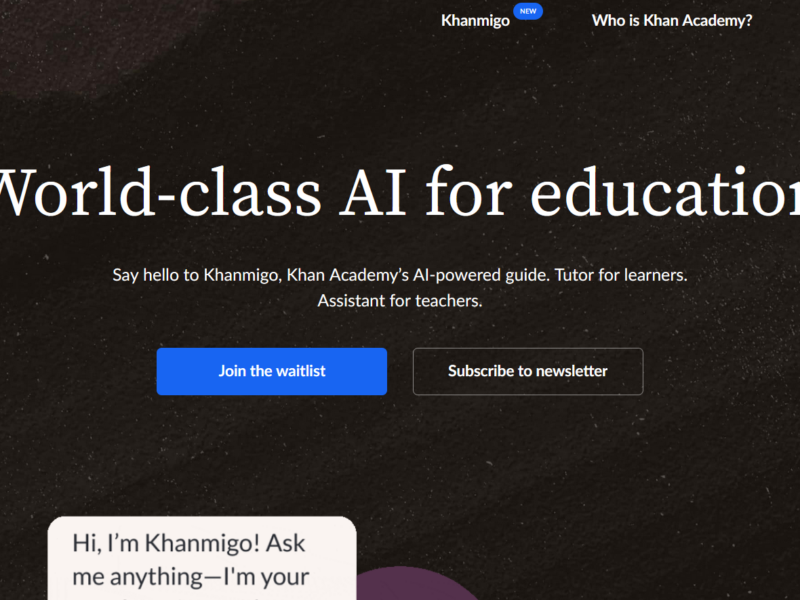 Khan Academy Khanmigo